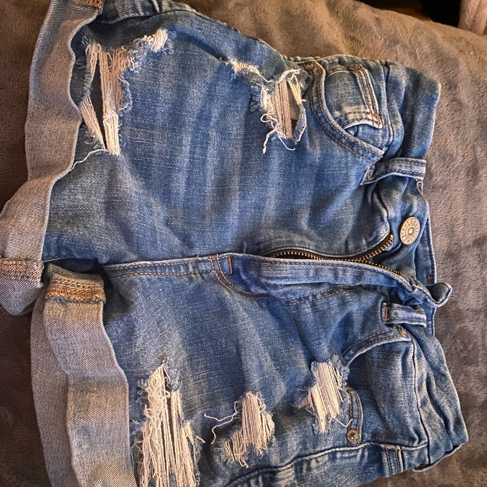 american eagle jean shorts